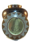PRAYING HANDS Cremation Brass Urn 40 lb Brown Cloisonne Adobe Design