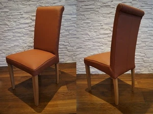 " Longlife " Echtleder Stühle Esszimmer Echtleder Stuhl Lederstühle Viele Farben - Bild 1 von 12