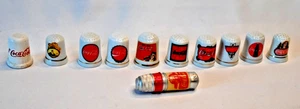 Coca Cola Thimble - Choice of 10 - Picture 1 of 33