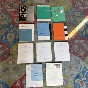 Vintage computer manuals.   Software Manuals. IBM 5100 portable computer manual. - Picture 1 of 24