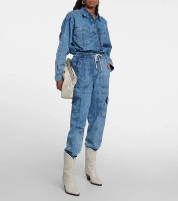 Mono ISABEL MARANT ÉTOILE Veado Denim Abotonado Azul EUR Talla 36 XS S Foto 1 de 4