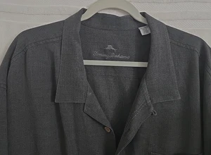Tommy Bahama Hemd 3XL Island Zone Single Stitch SSLV waschbar Seide-Poly Mischung - Bild 1 von 17