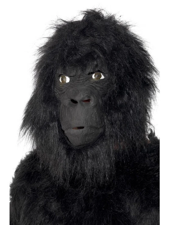 Maske Gorilla mit Haar - Bild 1 von 1
