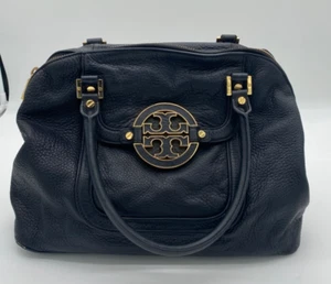 Borsa a tracolla Tory Burch Amanda Boho in pelle nera - Foto 1 di 12