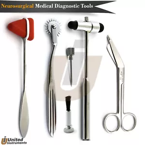 Medizinischer Reflexhammer Wartenberg Stiftrad neurochirurgische Diagnoseinstrumente - Bild 1 von 6