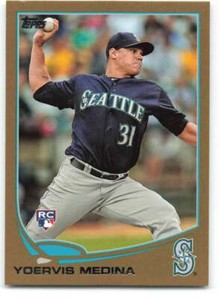2013 Topps Update Gold #US137 Yoervis Medina NM-MT /2013 Mariners ID:288590