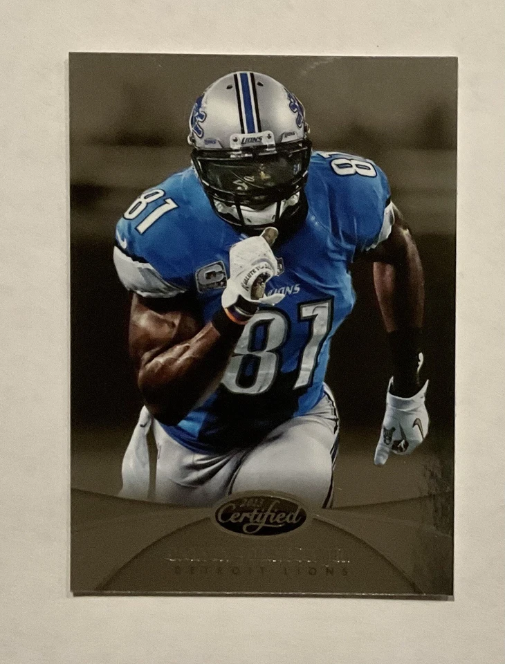 2013 Certified Football Card #80 Calvin Johnson Detroit Lions - Image 1 of 1
