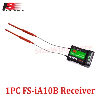 FlySky FS-iA6/FS-iA6B/FS-iA10B/FS-X6B 2.4G 6CH Receiver Part For FS Transmisor - Image 1 of 4