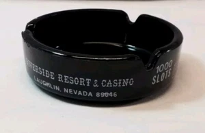 Vintage Ceramic Ashtray Advertisement Riverside Resort & Casino Laughlin, Nevada - Picture 1 of 11