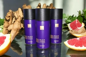Avon BLACK SUEDE CHARM Herren 3x Körperspray Deodorant Grapefruit Sandelholz Set - Bild 1 von 24