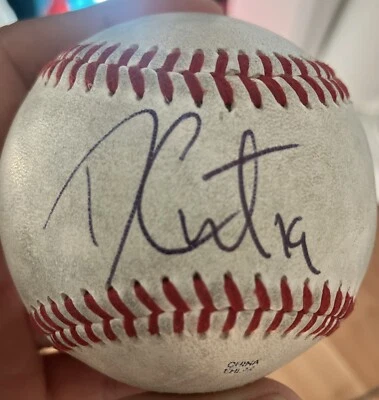 Demetrio Crisantes Signed MiLB Baseball Visalia Rawhide Arizona Diamondbacks MLB - Image 1 of 4