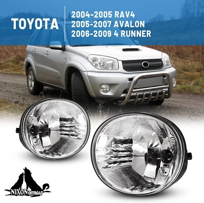 Luces antiniebla transparentes para Toyota Avalon 2005-2007/2005-2006 Lexus ES330 interruptor cableado Foto 1 de 4