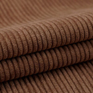 DIY Corduroy Fabric 59" Wide Material Dressmaking / Clothing 1 order 1/2/3/5M