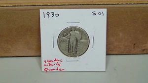 Standing Liberty Quarter 1930 - Imagen 1 de 4