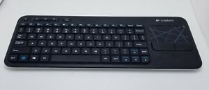 Logitech K400r Wireless Keyboard  Multi-Touch Touchpad & with Receiver 