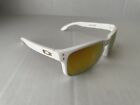 Oakley Holbrook Sunglasses OO9102-18 Polished White/24K Gold Iridium