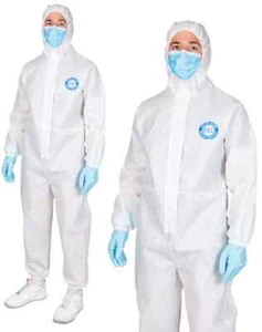 Adulto CRIME SCENE INVESTIGATOR Disfraz Traje de Caldera Mono Vestido Elegante Unisex - Imagen 1 de 3
