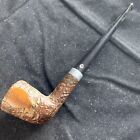 Vintage Medico Casino Heart Tobacco Pipe Sandblasted Imported Briar See Images