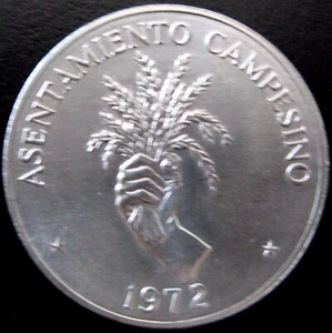 PANAMA - 5 BALBOAS 1972 BU KM# 30, F.A.O. - Foto 1 di 2