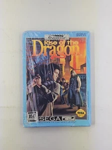 RISE of the DRAGON SEGA CD NEW CARDBOARD RELEASE AUTHENTIC SEGA CDX RARE - Picture 1 of 4
