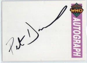PETER DAVISON, DOCTOR WHO Cornerstone Series 1 Autograph trading card, 1994 - Picture 1 of 1