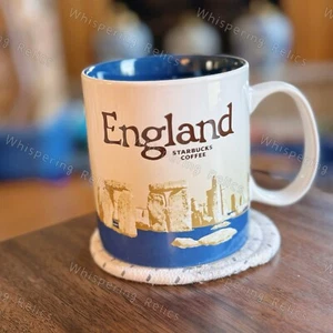 Inglaterra | Stonehenge | Starbucks 16 oz Global Icons Taza Café Té Latte - Imagen 1 de 5