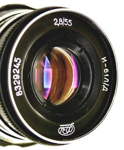 ✅ Early Lens Industar 61 L/D M39 Analog Tessar Serviced LEICA For Canon LOMO
