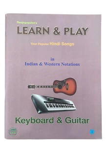 RAAJAGOPALEN's Learn & Play Hindi Songs in Indian Western Notations - Picture 1 of 4