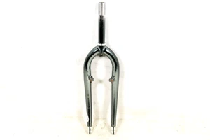 Chrome Bike ATB Cruiser Fork 26" Wheel 1" Steerer 155mm FOR 21.1mm STEM - Picture 1 of 2