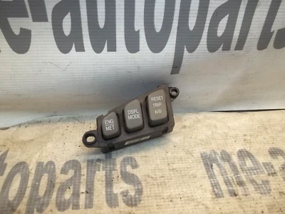 Cadillac Sevilla 1998-2004 OEM tablero información de viaje interruptor botón modo DSPL botones Foto 1 de 4