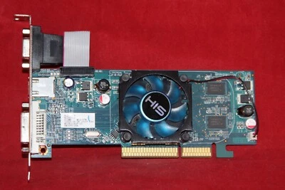 HIS ATI Radeon HD 4350 512MB 64BIT DDR3, AGP Graphics Card (H435F512HA) - Image 1 of 4