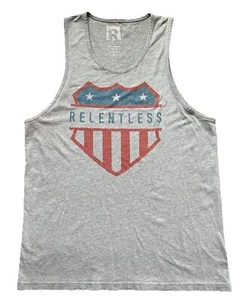 Camiseta sin mangas Live Relentless Nutrition Americana Tim Kennedy talla grande para hombre usada en excelente estado - Imagen 1 de 7