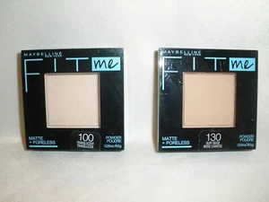 New Maybelline Fit Me Matte + Poreless Pressed Powder Choose Shade - Picture 1 of 3
