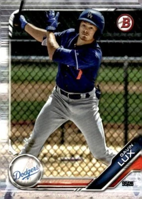 2019 Bowman #BP-130 Gavin Lux Los Angeles Dodgers - Image 1 of 2