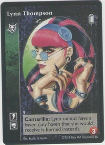 Lynn Thompson [KoT Reprint 1 set] - VTES card - Picture 1 of 2