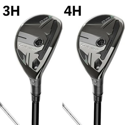 TaylorMade Qi35 Hybrid rescue 3H 4H 2Set Nippon 820GH Stiff Flex Steel Shaft RH - Image 1 of 4