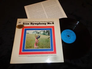 LP CHARLES IVES - STOKOWSKI / SYMPHONY N° 4 / CBS 1966 UK PRESS MODERN CLASSICAL - Picture 1 of 1