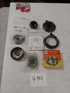 8 ASSORTED CLOCK MAINSPRINGS - Picture 1 of 5