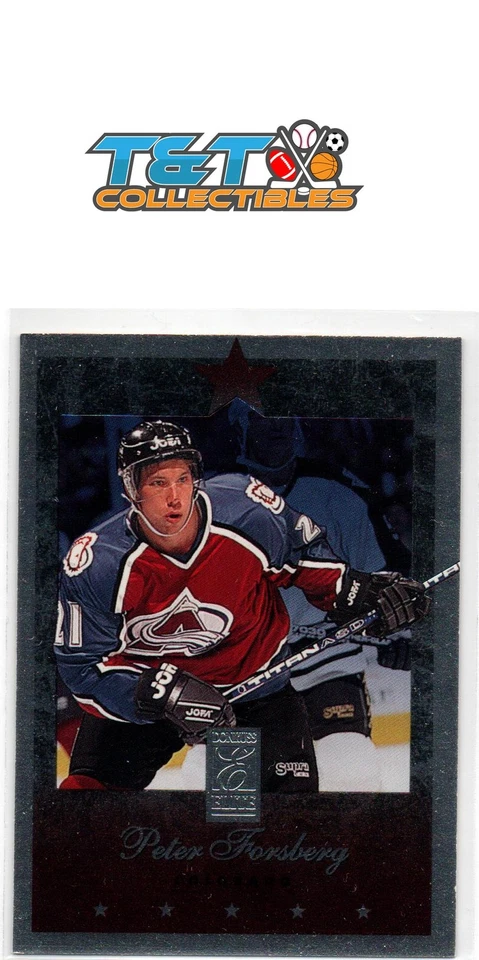 1995-96 Donruss Elite #39 Peter Forsberg Colorado Avalanche 98 - Image 1 of 1