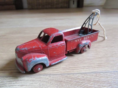 Dinky Toys dépanneuse Studebaker service, d'origine - Camion 1/43 - Jouet ancien - Photo 1/4