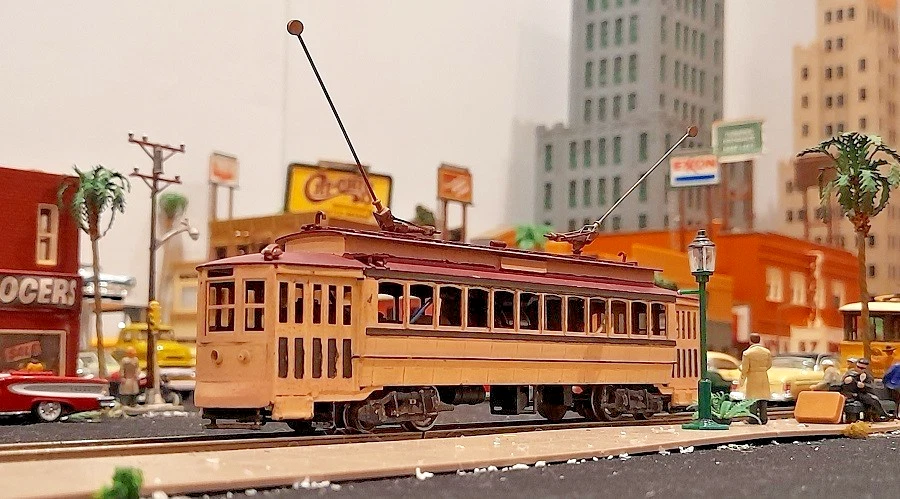 * HO * Orion * Third Avenue Railway serie 400 * Japón latón * EN CAJA * 402 * Foto 1 de 4