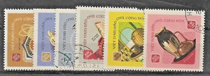 VIETNAM - 1968 HANDCRAFTS. SCOTT 509-514. USED - Bild 1 von 1