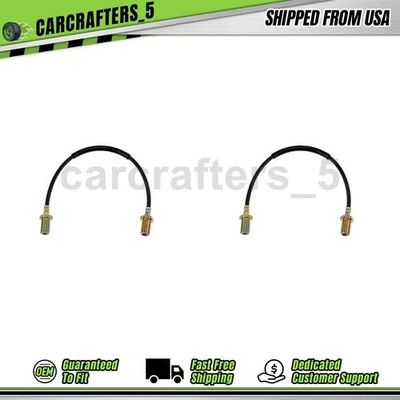 2 mangueras hidráulicas de freno delantero para Ford C7000 C8000 1980-1983 10,4 L Foto 1 de 4