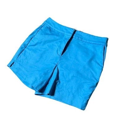 Boden Richmond Chino Shorts Size 4 US Bright Blue Cotton Blend 3.5 Inseam - Image 1 of 4