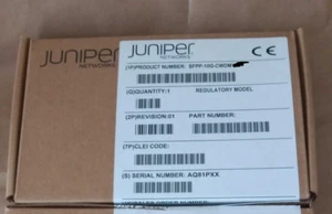 JUNIPER SFPP-10G-CWDM1531 10G-CWDM 1531nm SMF 70km 70C 740-080092 - Photo 1/1