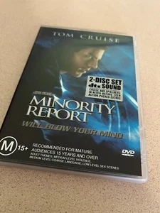 Minority Report 2-Disc Set DVD (2002 movie), Tom Cruise (Steven Spielberg Film) - Picture 1 of 4