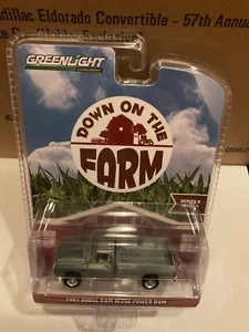 Greenlight Down on Farm 1982 Dodge Ram W250 Power Ram BARE METAL CHASE - Picture 1 of 1