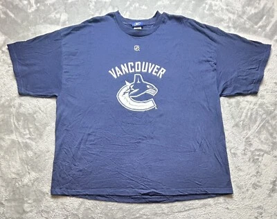 NHL Reebok Markus Naslund Vancouver Canuck’s T-shirt Size 2XL - Image 1 of 4