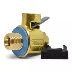 F104S: Original FUMOTO® VALVE WITH SHORT NIPPLE 18MM-1.5 WITH LC-10 - Foto 1 di 5
