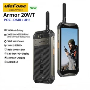 Ulefone Armor 20WT Network Radio Zello 12GB+256Gb DMR UHF PTT Walkie Talkie - Picture 1 of 23